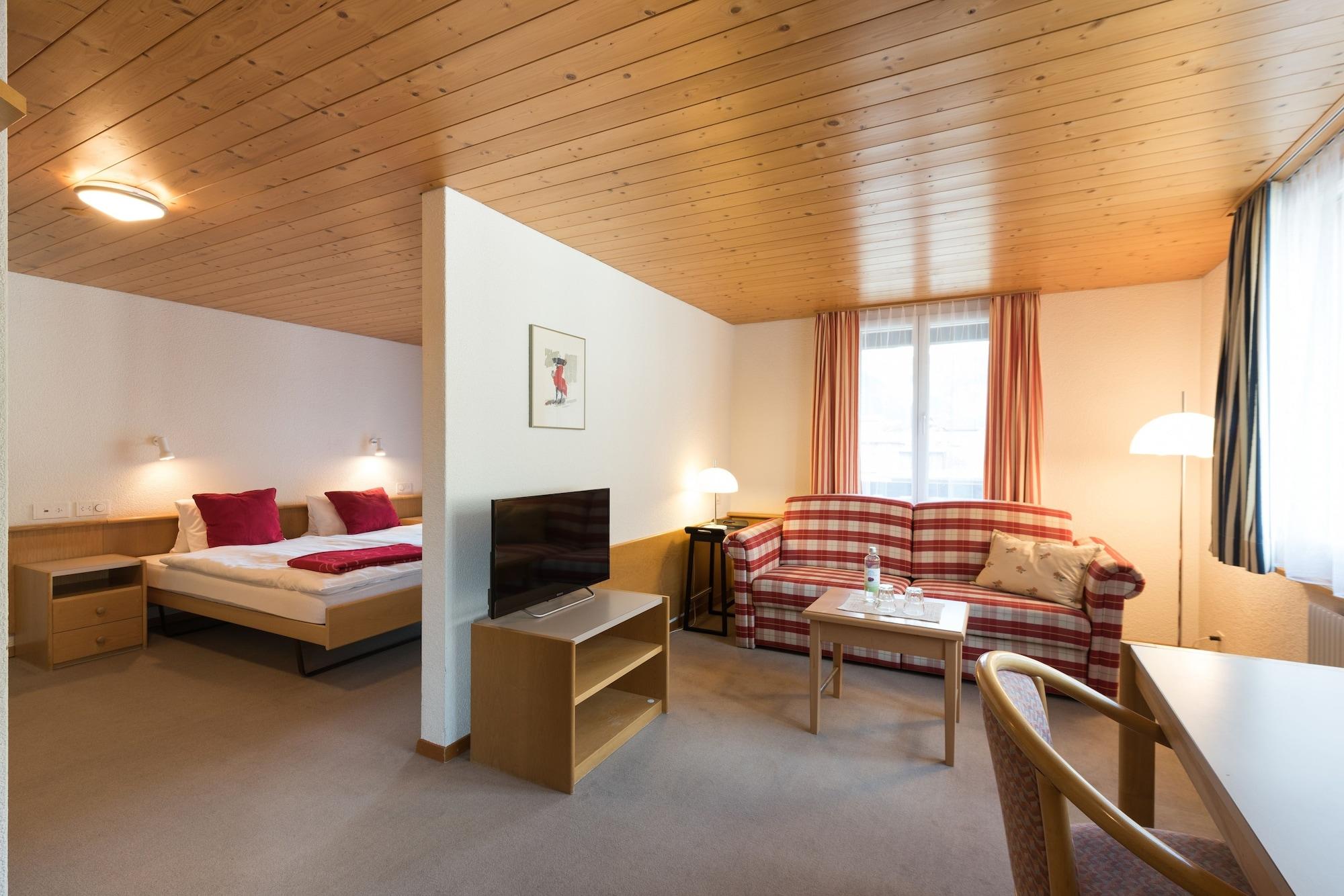 Blümlisalp Otel Kandersteg Dış mekan fotoğraf