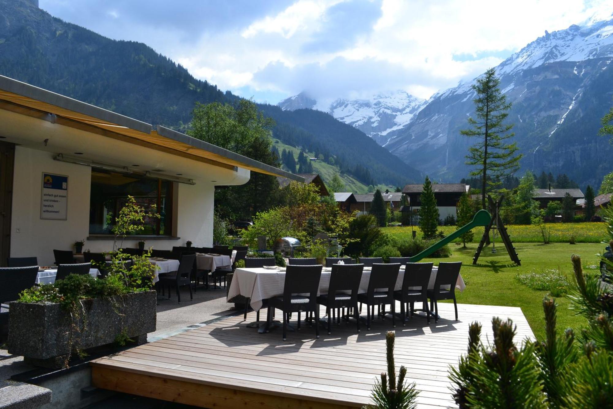 Blümlisalp Otel Kandersteg Dış mekan fotoğraf