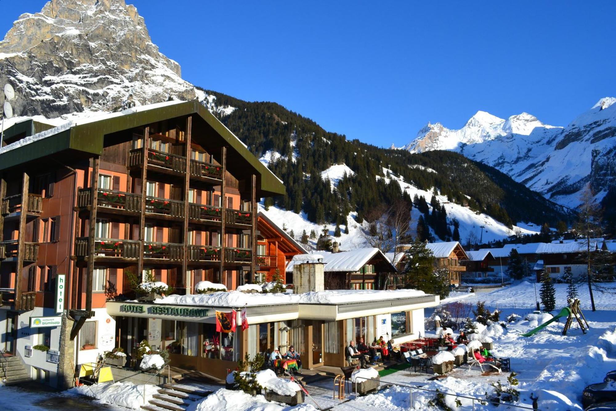 Blümlisalp Otel Kandersteg Dış mekan fotoğraf