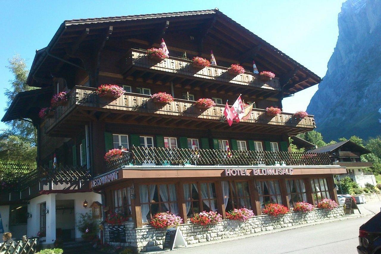 Blümlisalp Otel Kandersteg Dış mekan fotoğraf