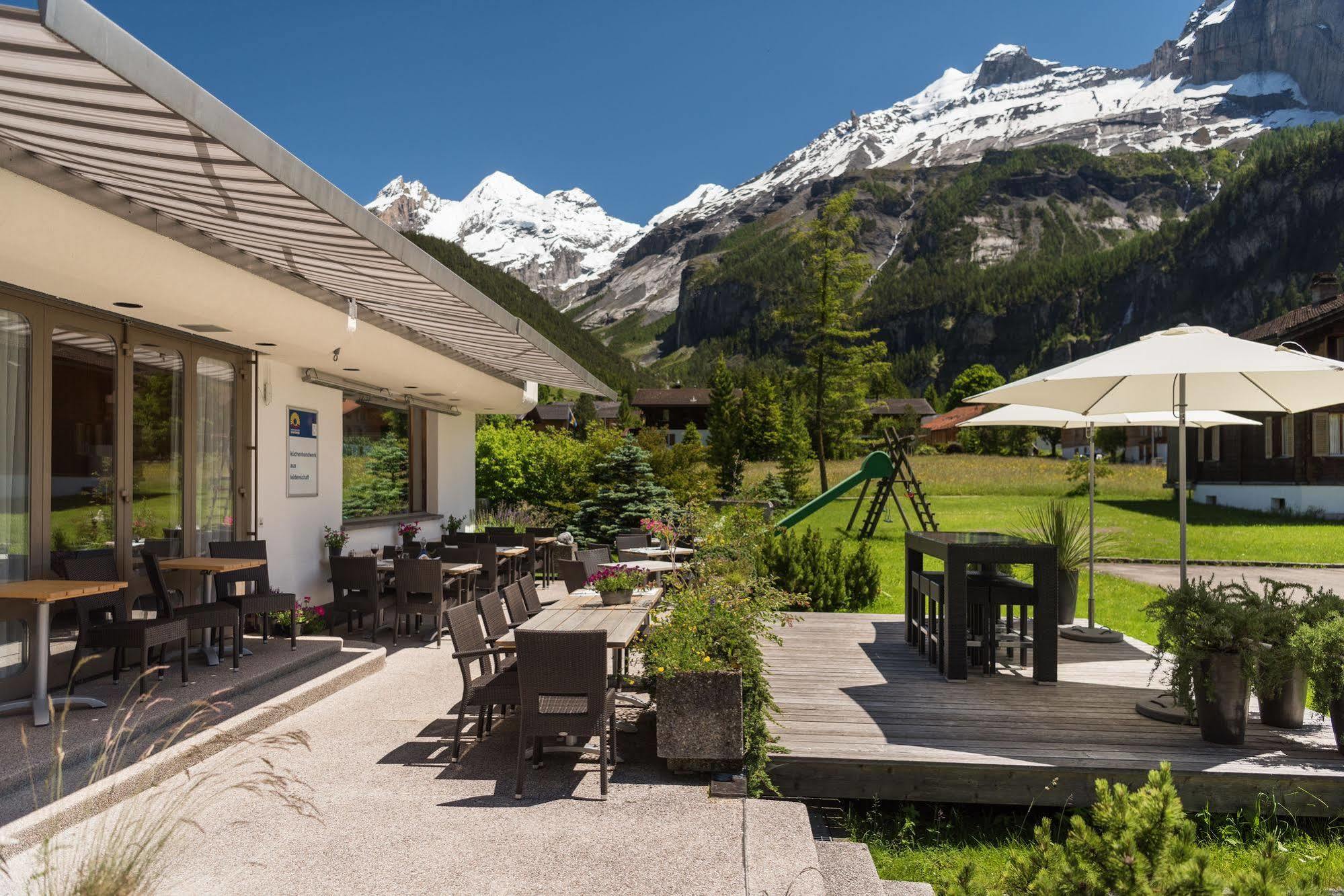 Blümlisalp Otel Kandersteg Dış mekan fotoğraf
